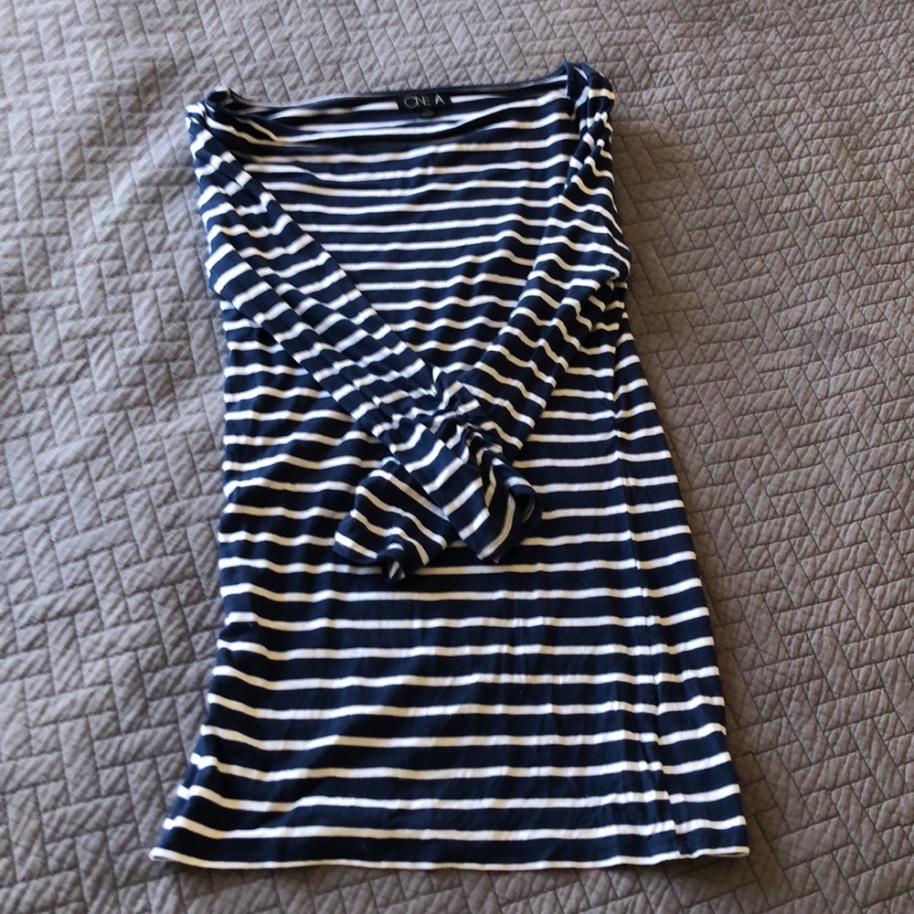 Nautical Boat Neck Top
